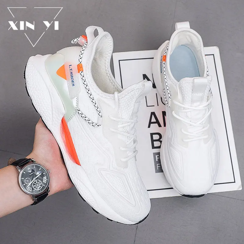 

Shoes for men Breathable Durable Tennis Sneakers Trainer Damping Fashion Sport Casual Running sport Trend Mesh Men's shoes