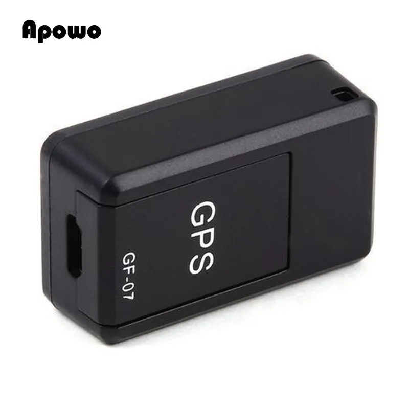 GF07 GSM GPRS Мини-автомобильный магнитный GPS антипотерянный записывающий устройство для реального времени отслеживания локатор трекера поддерживает TF-карту на.