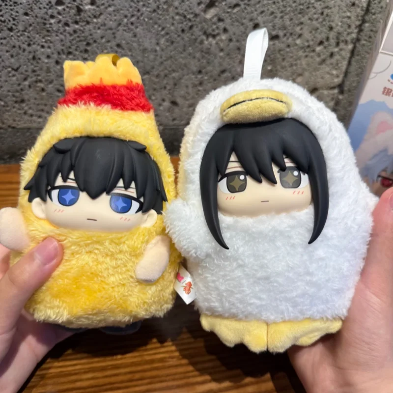 Фото Коллекционная виниловая фигурка Gintoki Sakata из серии Blind Box от Bandai Namco SofuNui Gintama: оригинальная милая загадочная коробка-сюрприз, подарок-сюрприз №5