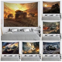 world of tanks anime tapestry cheap hippie wall hanging bohemian wall tapestries mandala home decor
