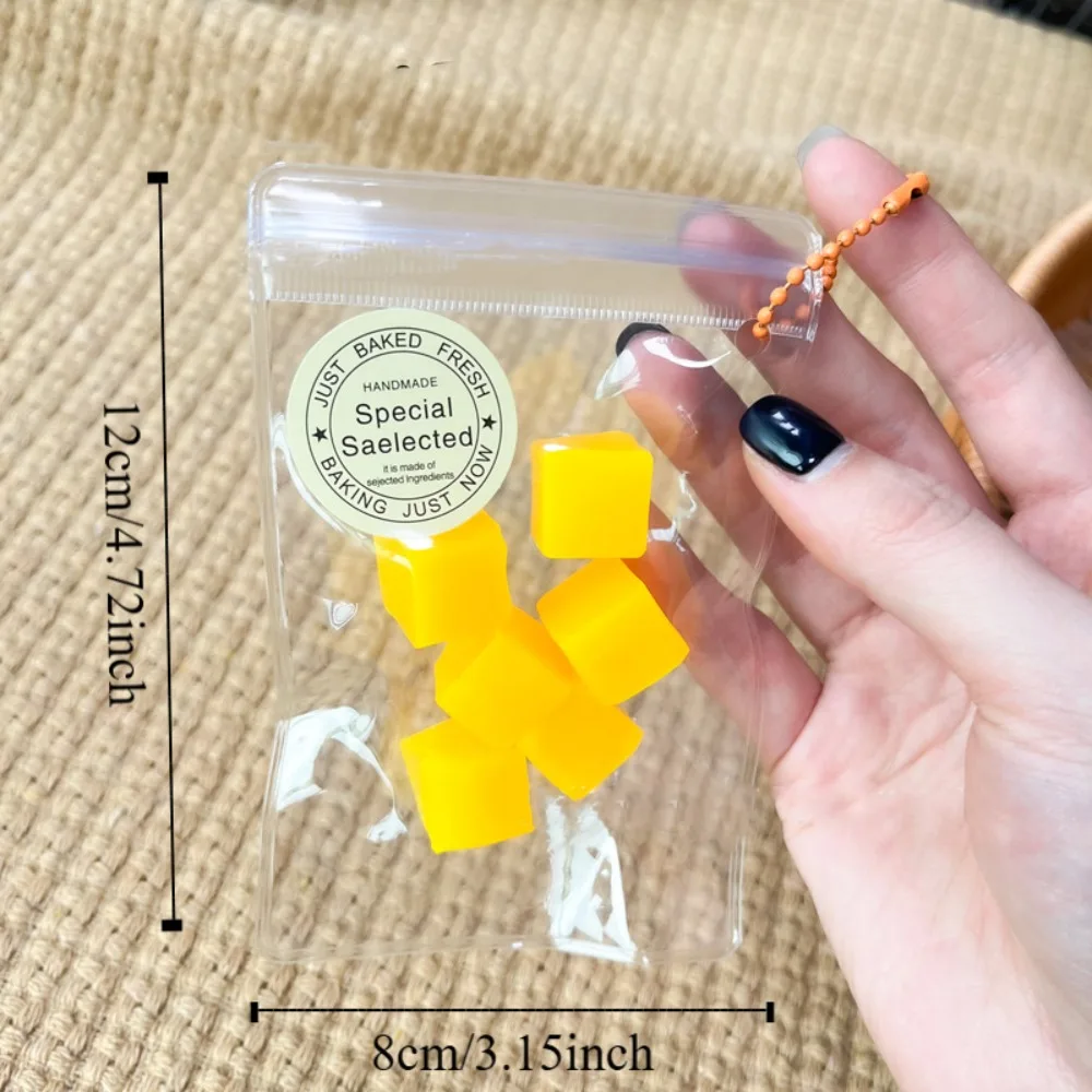 Прочная игрушка для сжимания фруктов с черникой мандарином манго банан липкая