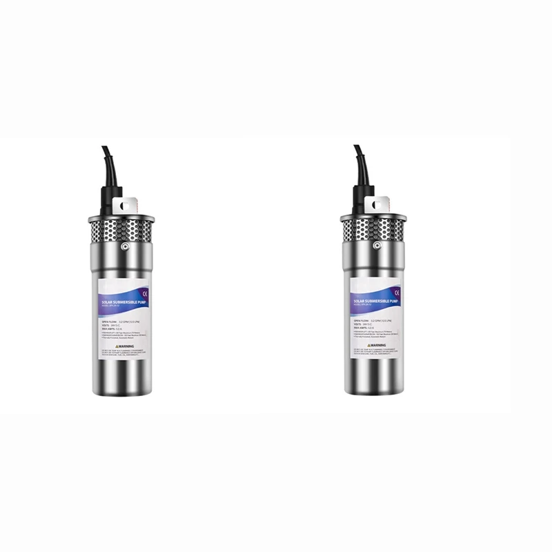 

Stainless Steel Submersible Pump River Water Intake Pump 12-Liter High-Flow And Deep-Well 12V