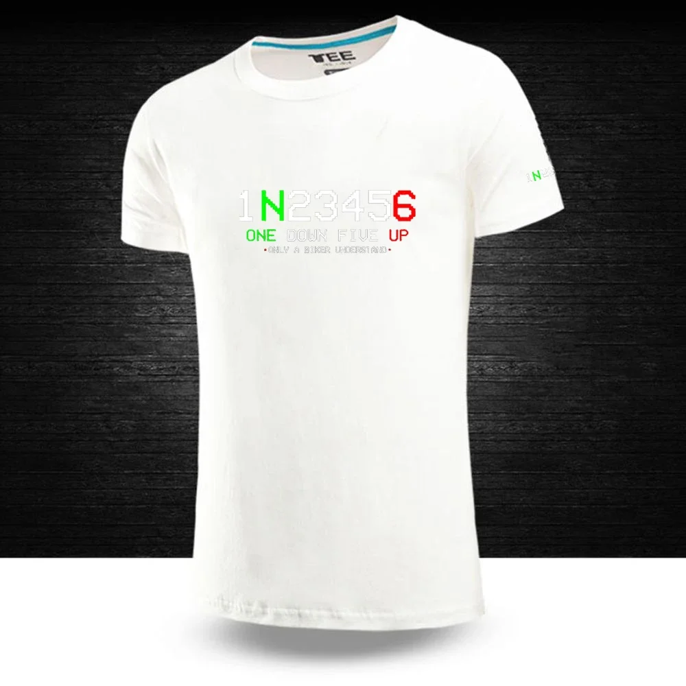 2024 летняя Байкерская одежда 1n23456 с логотипом мотоцикла Высококачественная