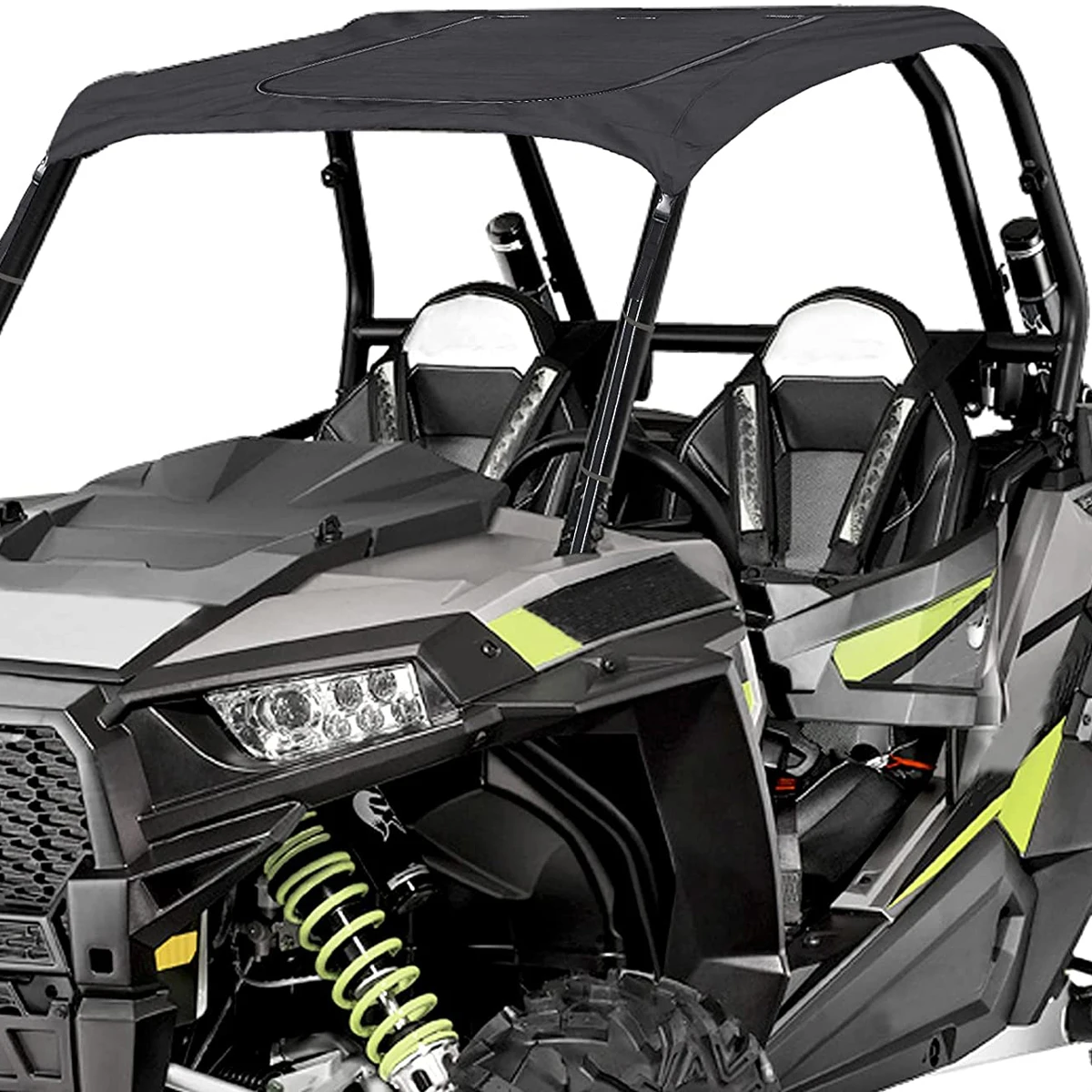 UTV Convertible RZR Soft Roof RZR Soft Top Roof Compatible with 2014-2019 Polaris RZR XP 1000 and Turbo RZR 900 for 2 Seater