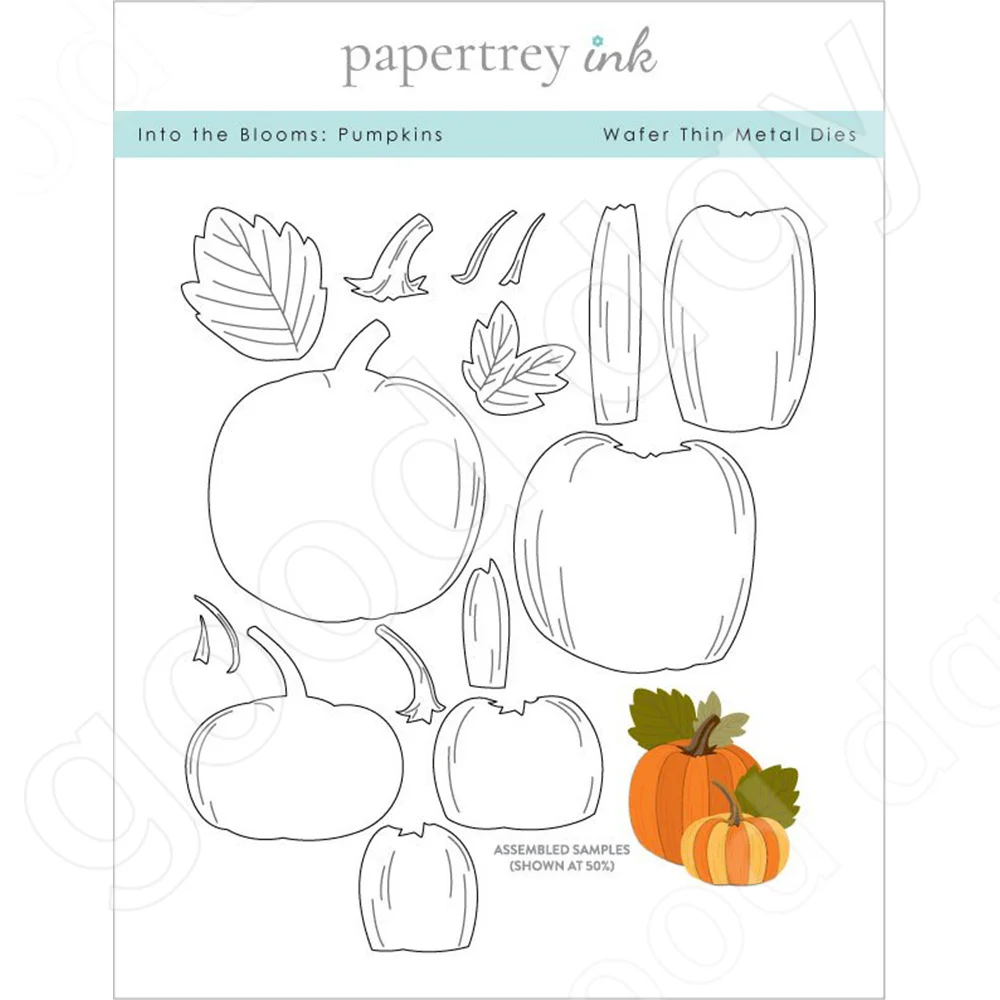 2022 New Arrival Pumpkins Metal Cutting Dies Scrapbook Diary Decoration Stencil Embossing Template Diy Greeting Card Handmade