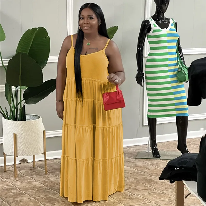 Женское платье без рукавов