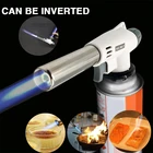 Портативная Сварочная горелка переносная газовая Сварочная горелка пистолет с пламенем, горелка с высокой температурой, пайка, пайка, пропан, сварочные сантехнические инструменты