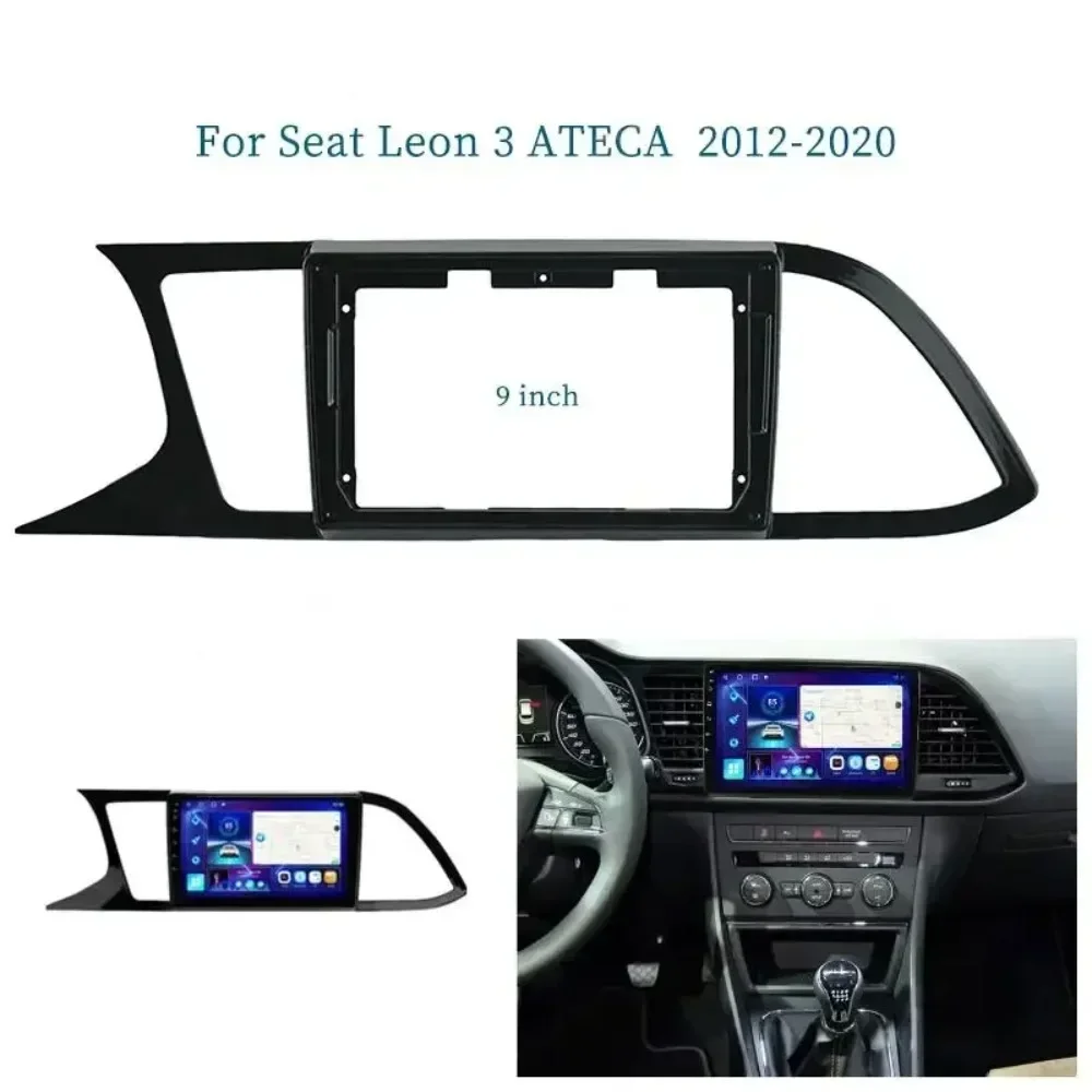 Для Seat Leon 3 2012-2020 9-дюймовая Автомобильная фотопанель с большим экраном