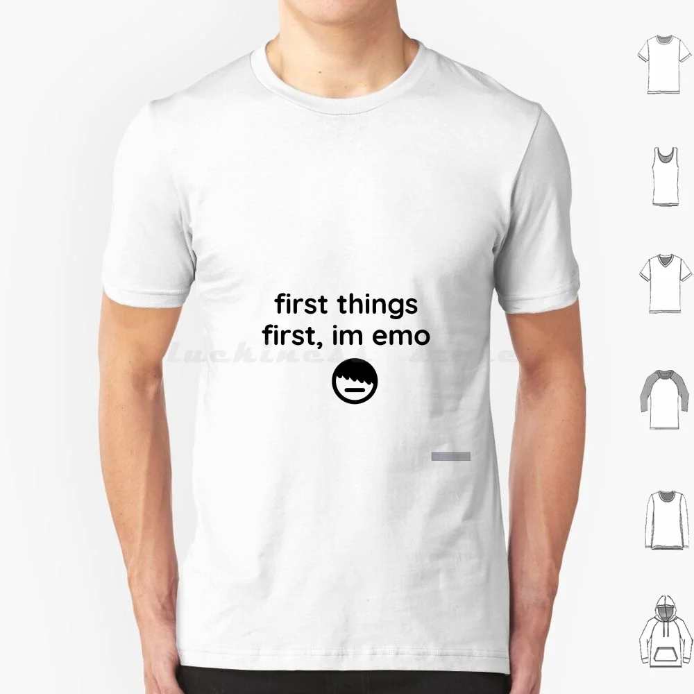 But first things first. But first things first