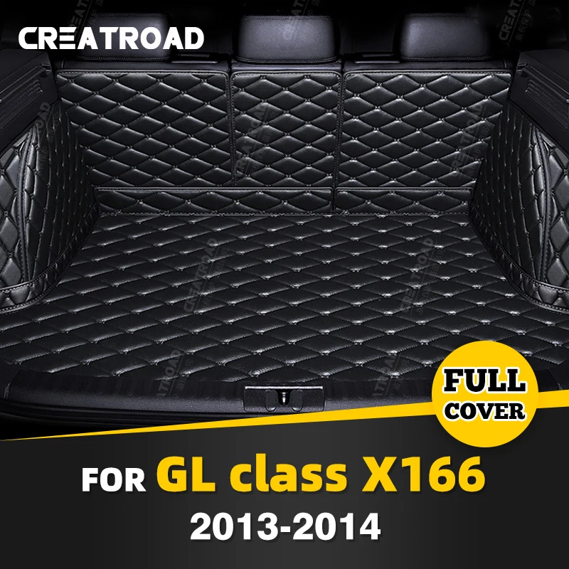

Автомобильный коврик для багажника с полным покрытием для Mercedes Benz GL Class X166 7-Seat 2013 2014, автомобильный коврик, протектор салона, аксессуары