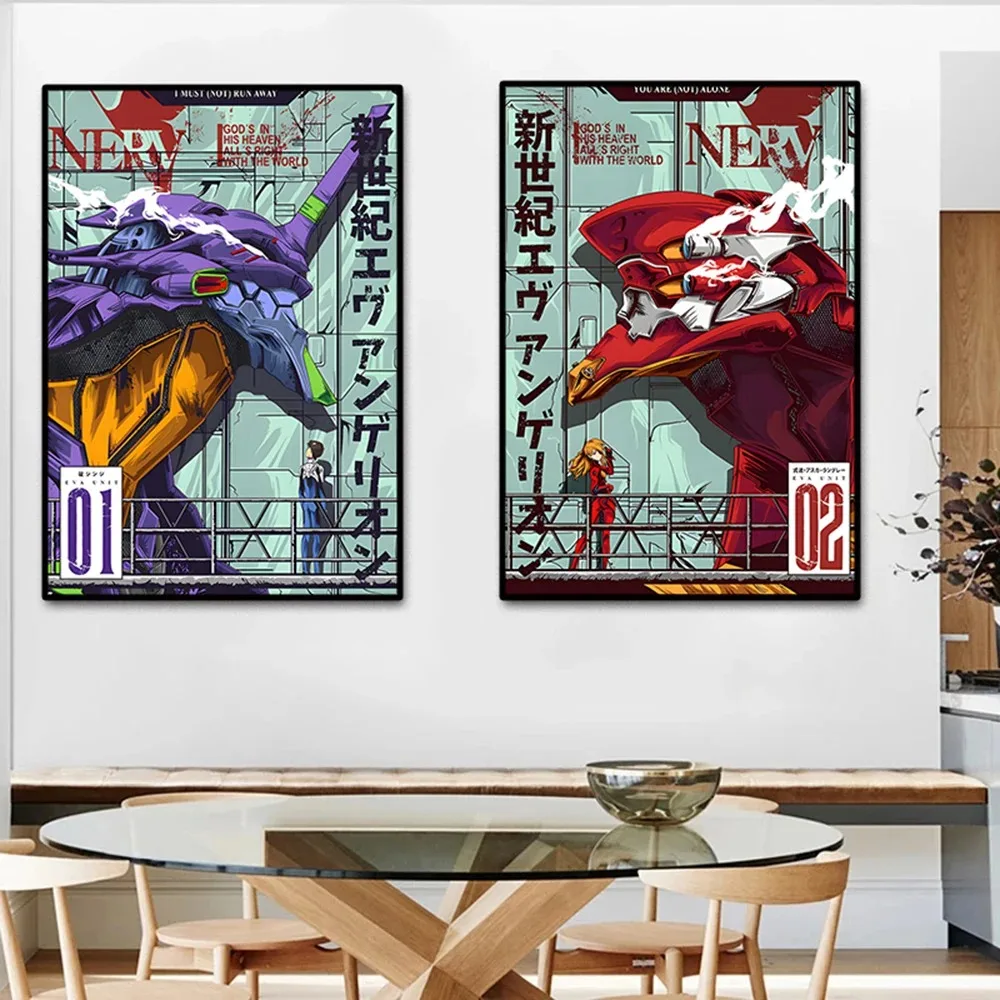 Современный стиль японские абстрактные модные постеры принты на холсте