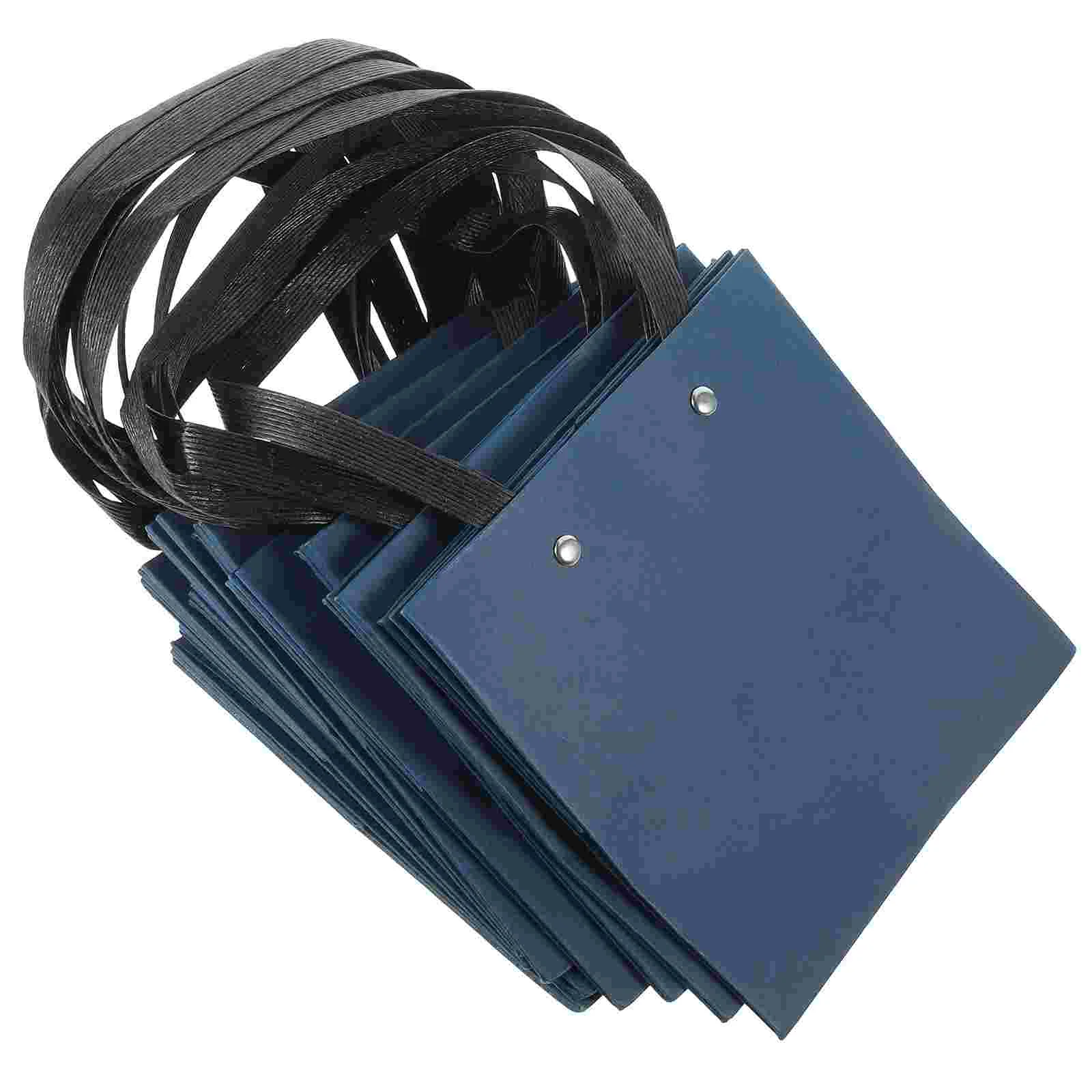 

10 Pcs Paper Bag Gift Bags Party Supplies For Guest Tote Container Packing Storage Birthday Goodies With Handles