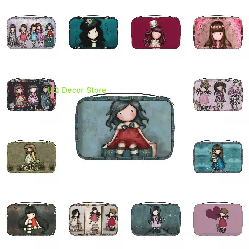 

Дорожная косметичка на заказ для женщин, органайзер для туалетных принадлежностей для красивых девушек, дамский набор для хранения космети...