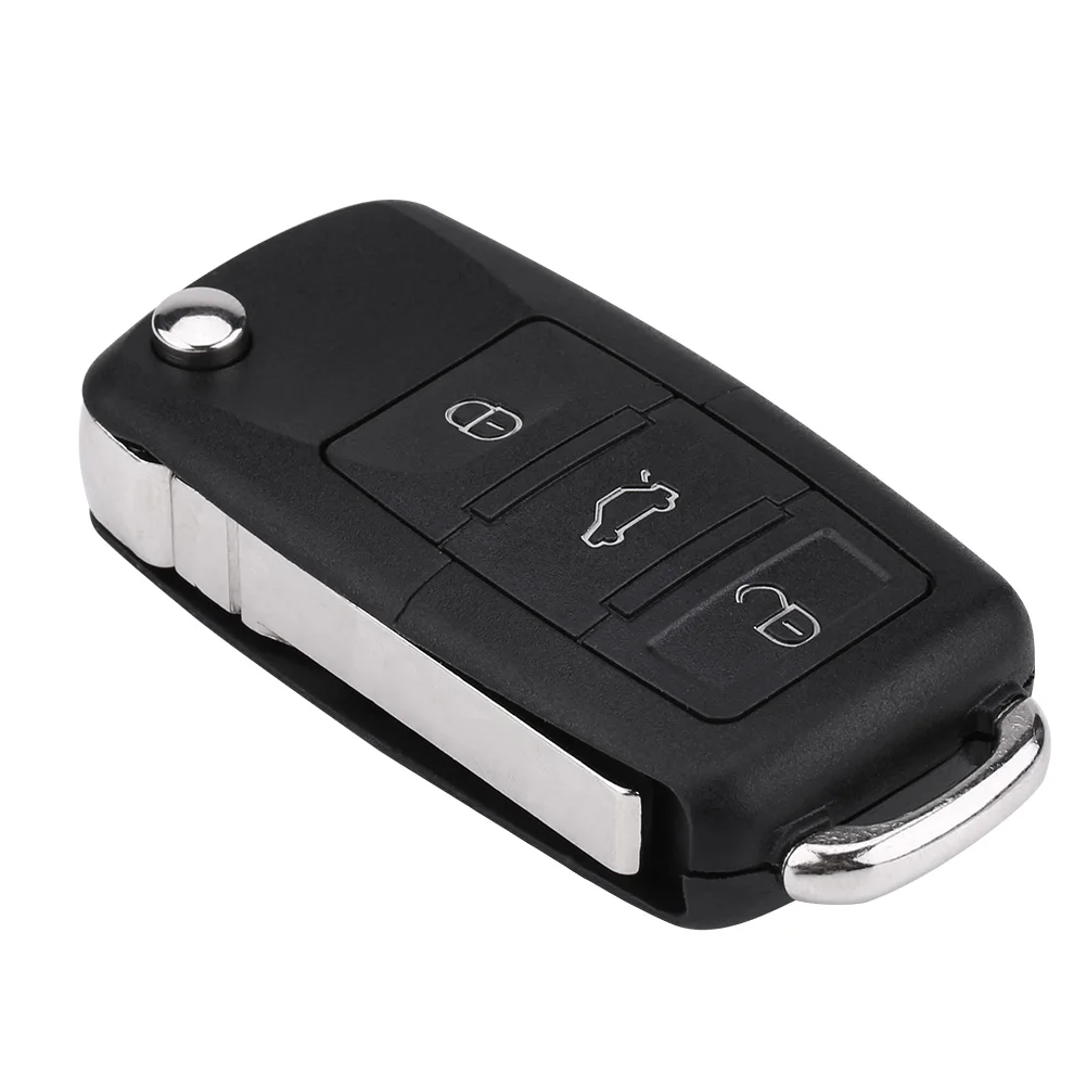 

3-Button Car Remote Control Key Fob 433Mhz ID48 Chip for Seat Skoda 1k0959753G