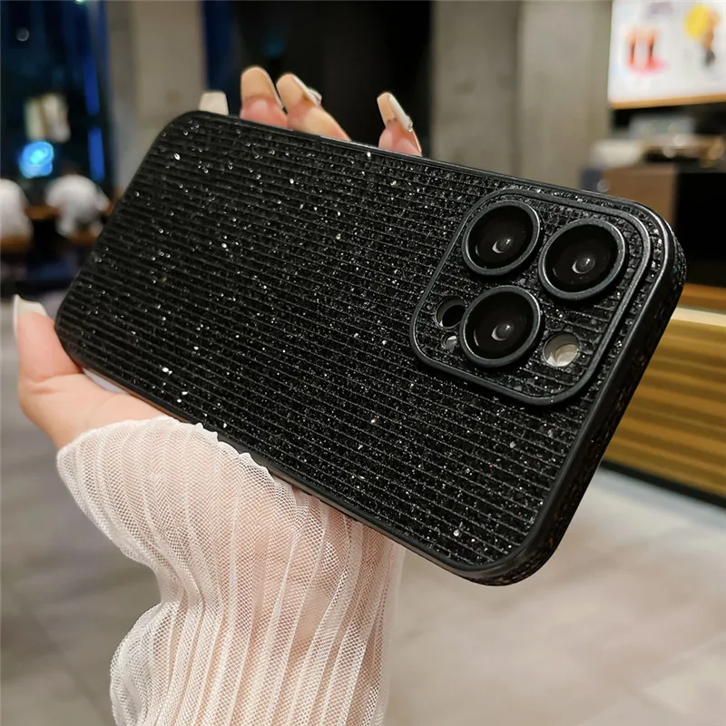 Роскошный блестящий чехол Ottwn со стразами для телефона iPhone 14 11 12 13Pro Max 14Pro Max Shniy, ударопрочный силиконовый чехол-накладка со стразами