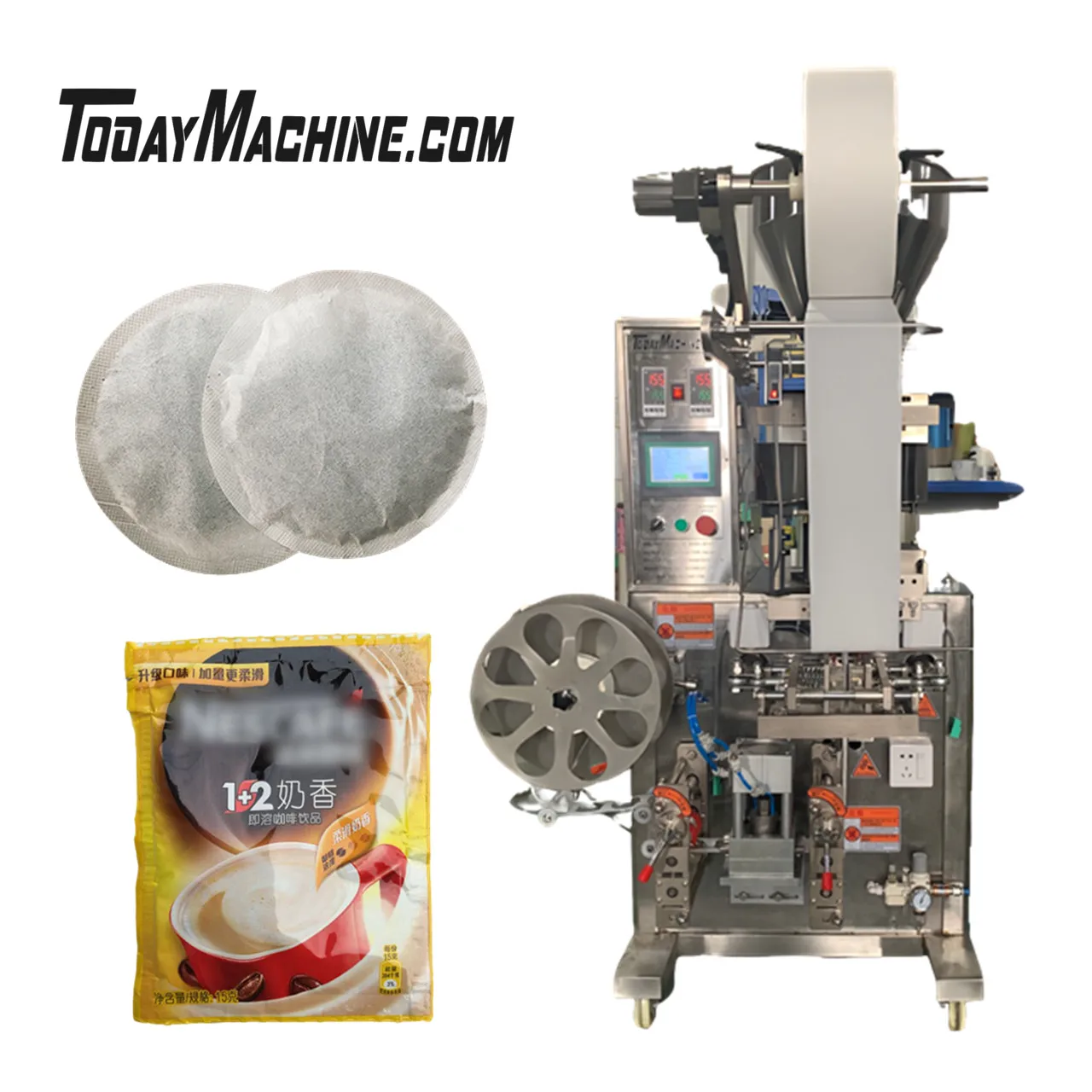 Автоматическая машина для упаковки внутреннего и внешнего мешка из