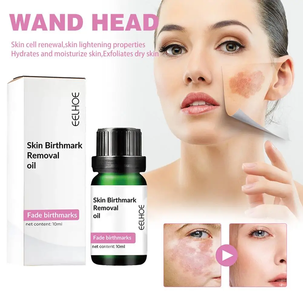 

Birthmark Remover Essential Oil Repair Age Spots Stretch Whitening Freckle Serum Skin Marks Brightening Fade Care Facial U3Q1