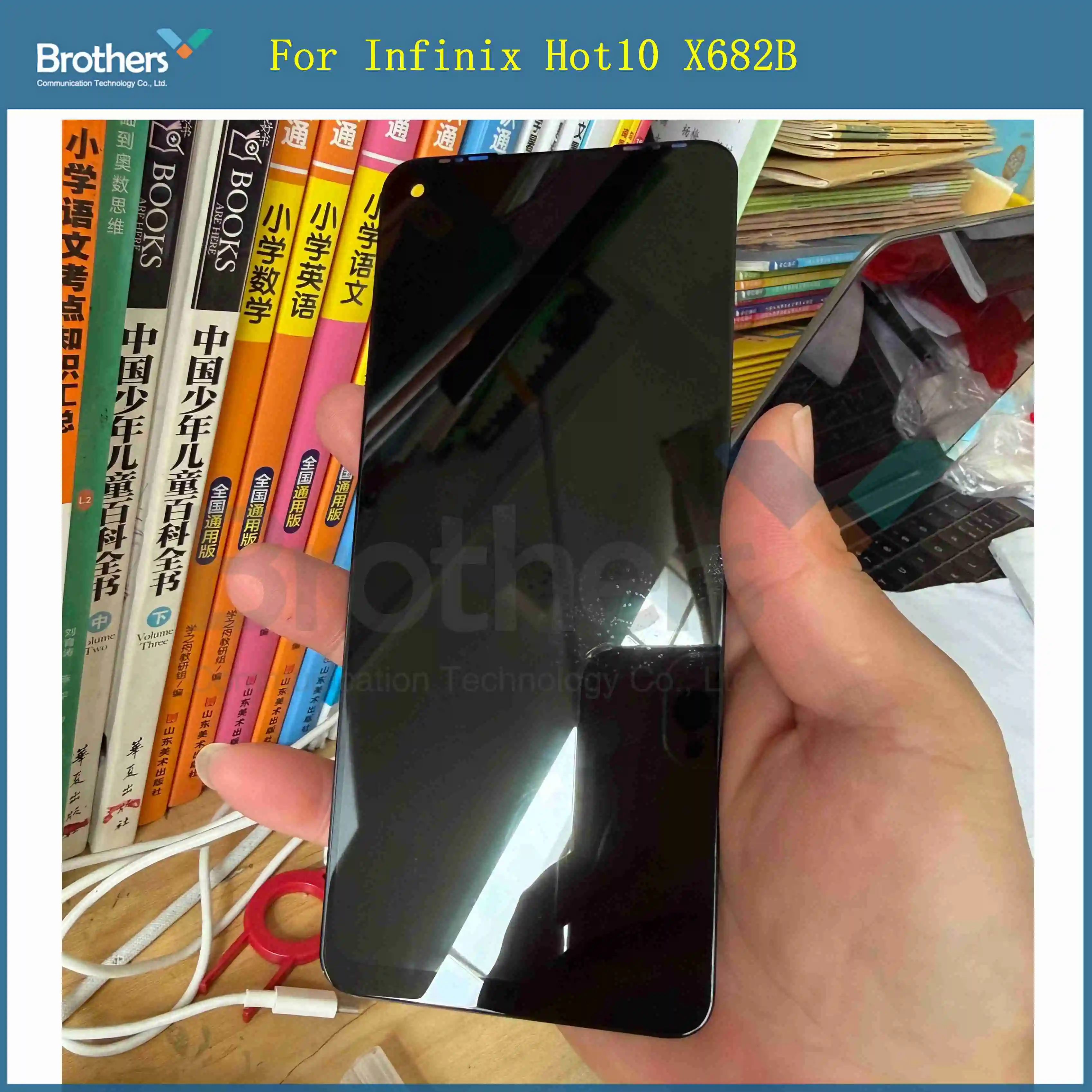 Оригинальный ЖК-дисплей 6,78 дюйма для Infinix Hot 10 X682, сенсорный экран в сборе для Infinix Hot10 X682B X682C, ЖК-дисплей с рамкой (art.: 3920d8fb72fa9) - 3920d8fb72fa9