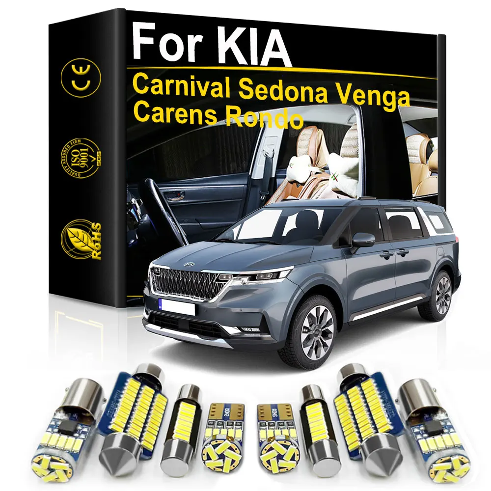 Interior LED Light For KIA Carnival KA3 KA4 Rondo Carens RP Sedona Venga 2008 2009 2010 2011 2016 2017 2020 2021 Canbus Lamp