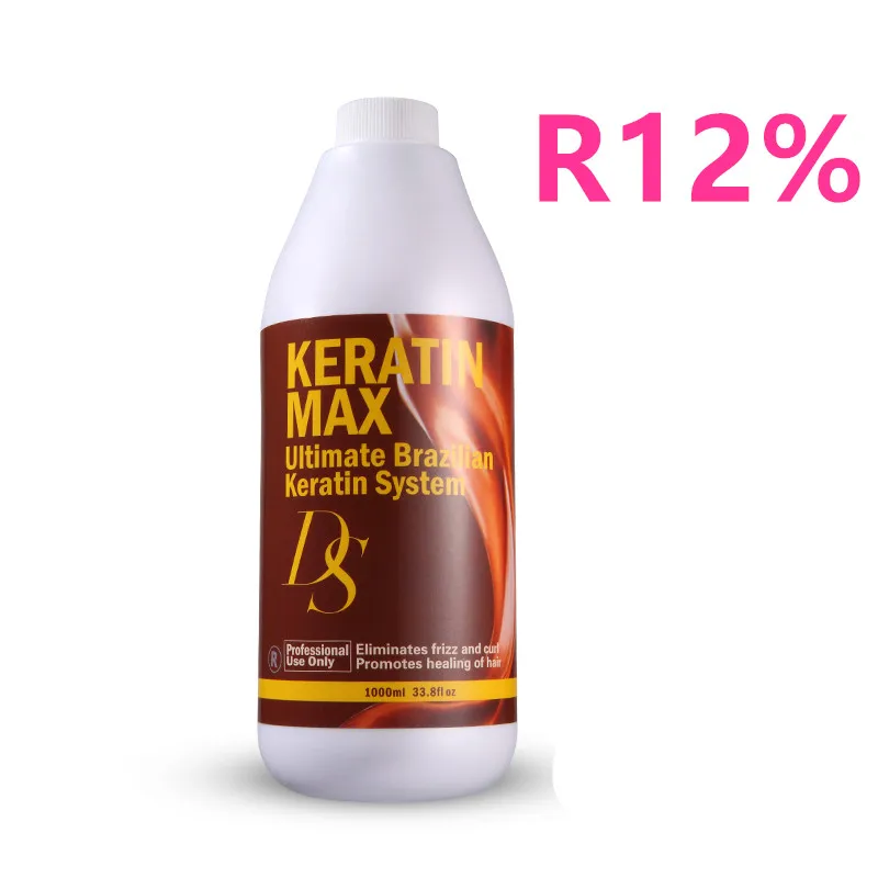 Hair Relaxers Professional R12%1000ml Keratin Treatment To Straighten Repair Damaged Frizzy Hair кератин для выпрямления R12%