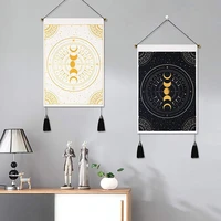 lunar eclipse cycle hanging painting living room home decoration tapestry wall art decor wall decoration