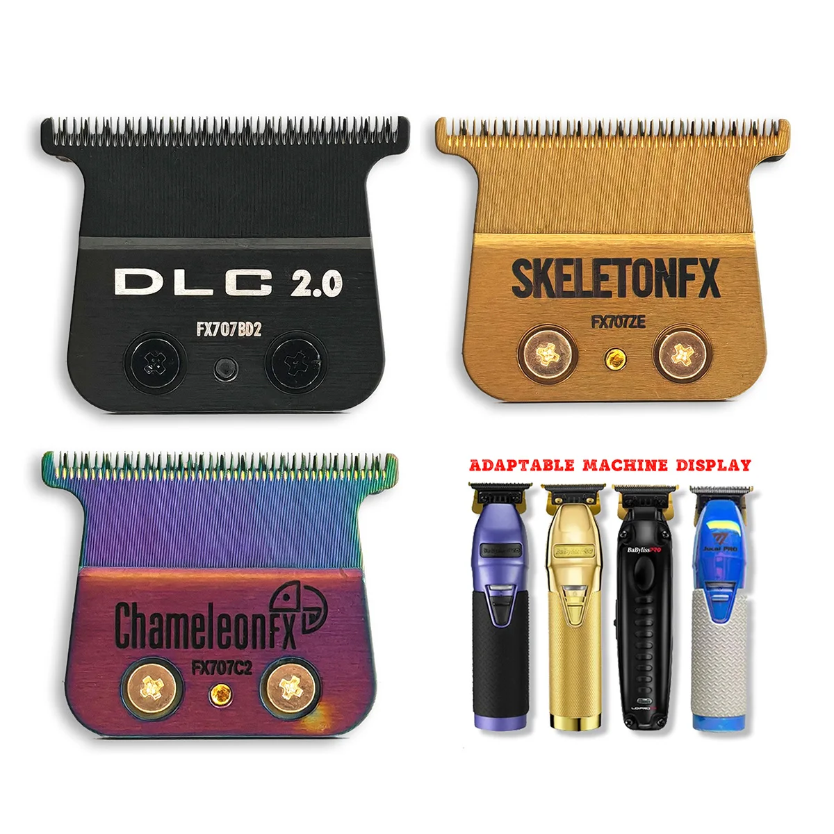 Профессиональные сменные лезвия Baby All FX797 FX787 FX726 и FX773N триммеры для волос триммер