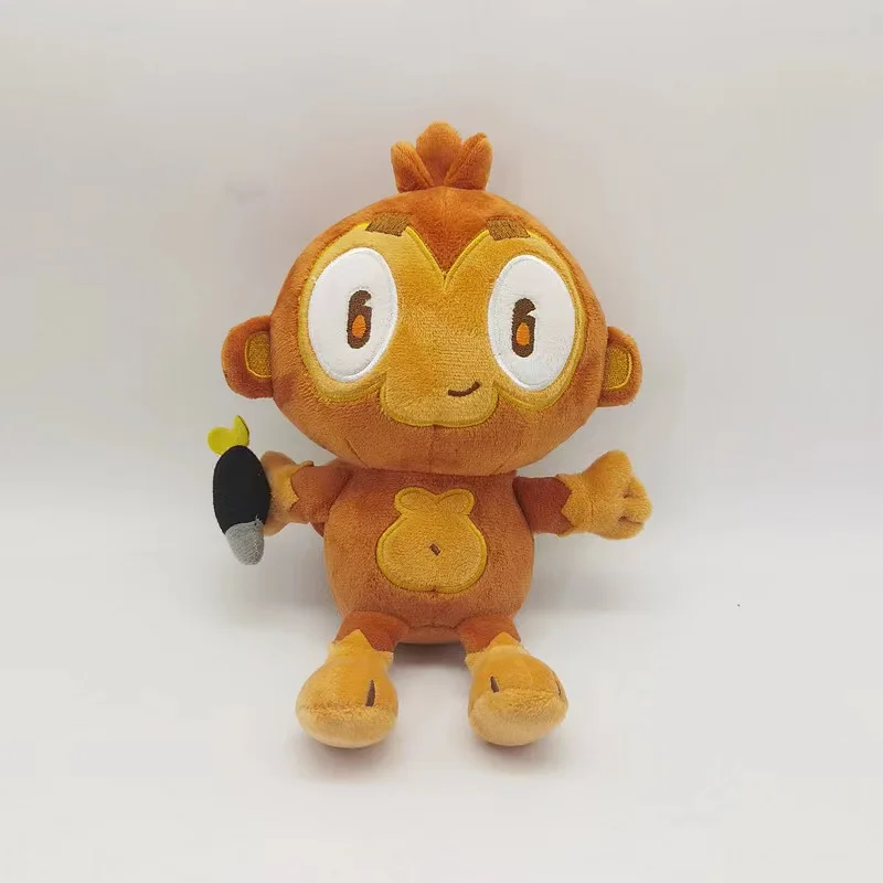 Фото Bloons TD6 Obyn Greenfoot Monkey Plushie Мягкая игрушка-животное Коллекционный подарок Игровой декор Рождественский подарок №2