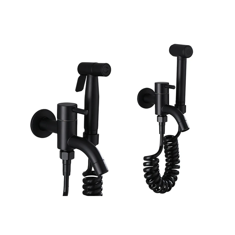 

Available Bidet Spray Set Hand Bidet Faucet Bathroom Faucet Toilet Hose Toilet Pipe Water Tap Bathroom