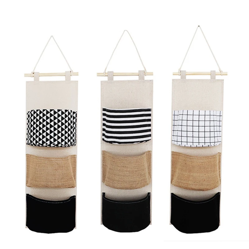 

3 отделения, настенный органайзер для одежды