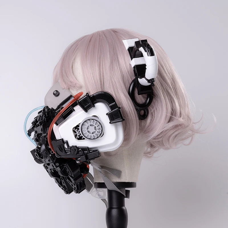 Оригинальные наушники Cyberpunk биологическая серия Маска уши Bluetooth Функциональные