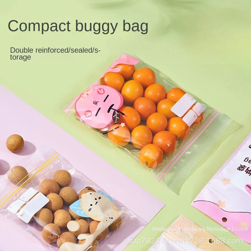 Food Grade Sealing Bags, Dried Fruits and Fresh Fruit Storage Bags, Refrigerator Refrigeration, Freezing, Heating Preservation