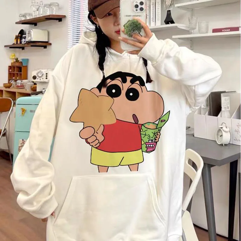 

Толстовка с капюшоном Kawaii, в стиле аниме, плюшевые игрушки