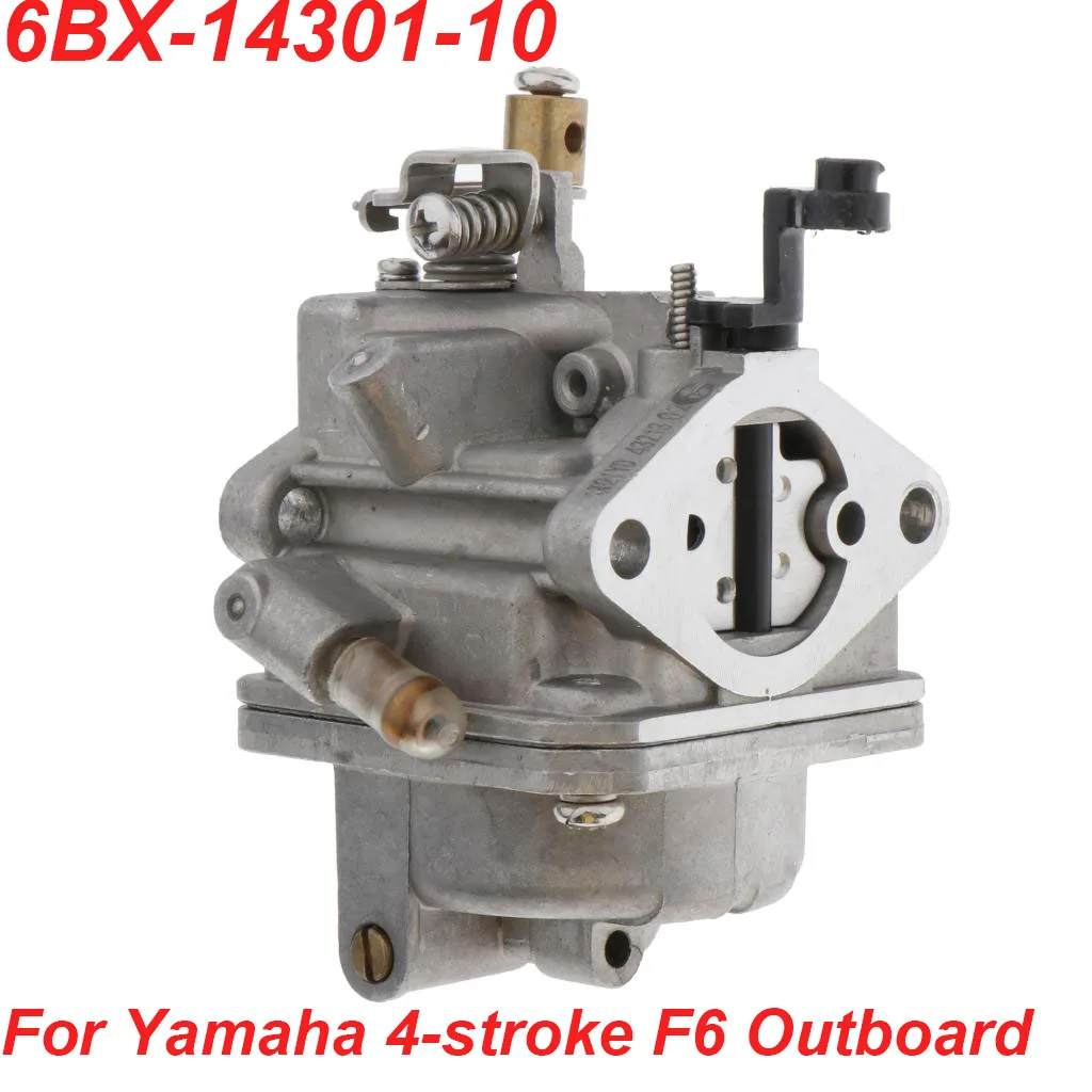 

Карбюратор лодочного подвесного двигателя 6BX-14301-10 для Yamaha, 4-тактный, 6HP F6 F6CMH, лодочный двигатель 6BX-14301-11 6BX-14301-00
