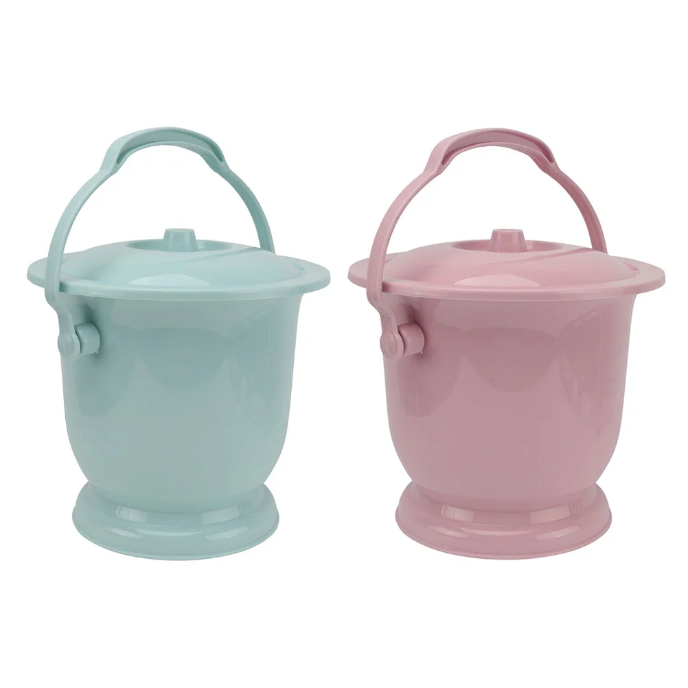 

Urinal Pot Potty Urine Portable Chamber Spittoon Pee Toilet Bottle Bucket Bedpanbedroom Lid Emergency Bedpans Urinals Travel