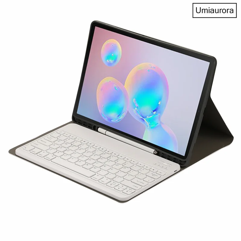 Чехол-клавиатура с беспроводной клавиатурой и откидной подставкой для Samsung Tab S7 S8+ S9 S10 FE+ Plus SM-X620 12.4 SM-X820 X610 X520 X400 T970 (art.: 3920d7f191ff2) - 3920d7f191ff2