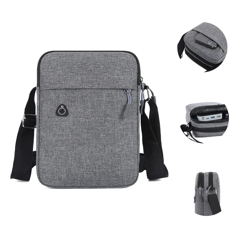 

Travel Bag Mochila Canvas Messenger Bags Male Pack Fashion Chest Black Simple Bag Men Bolso Shoulder Crossbody Packet Clutch