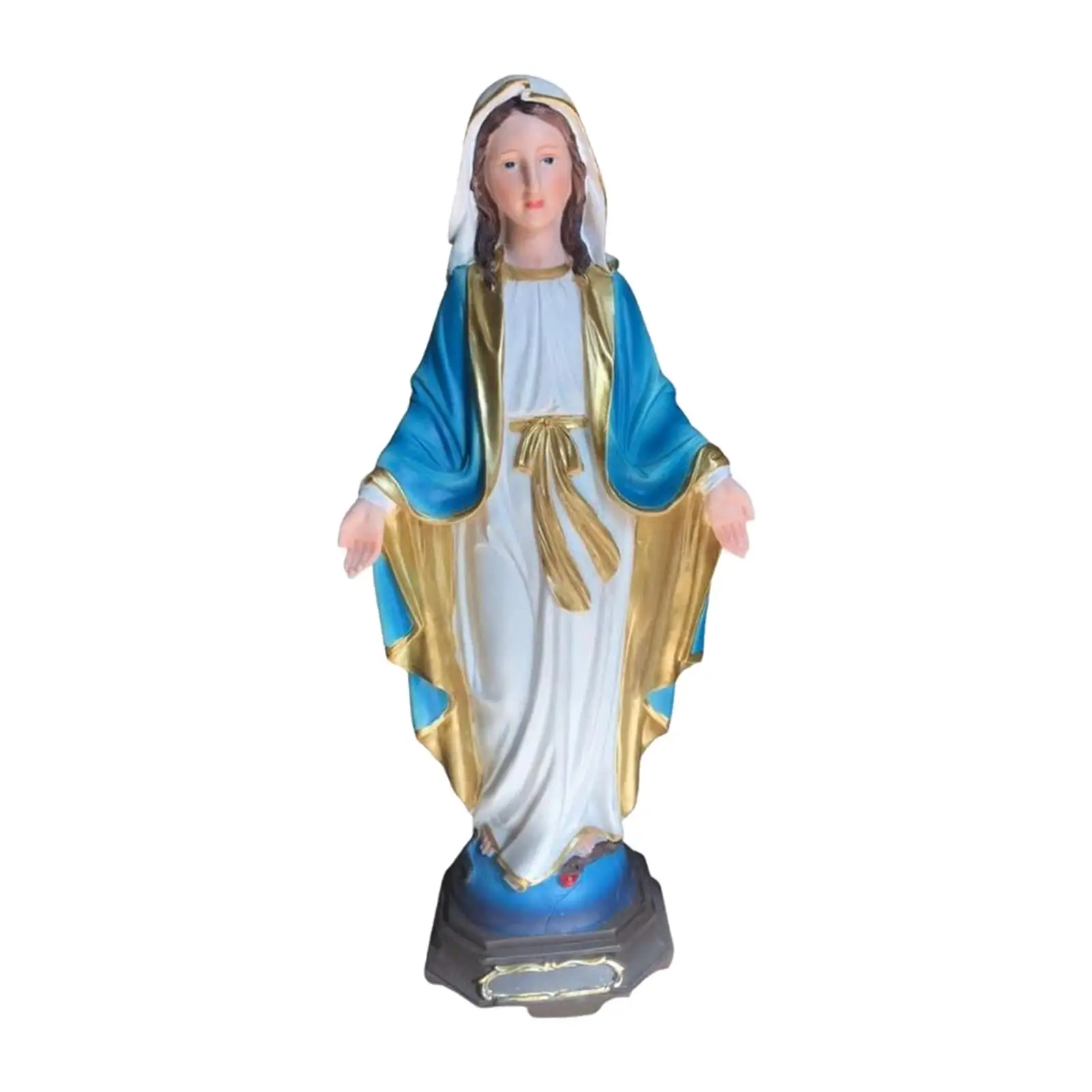 

Virgin Mary Statue Art Crafts Standing Statue Dining Room Stable Mother Day