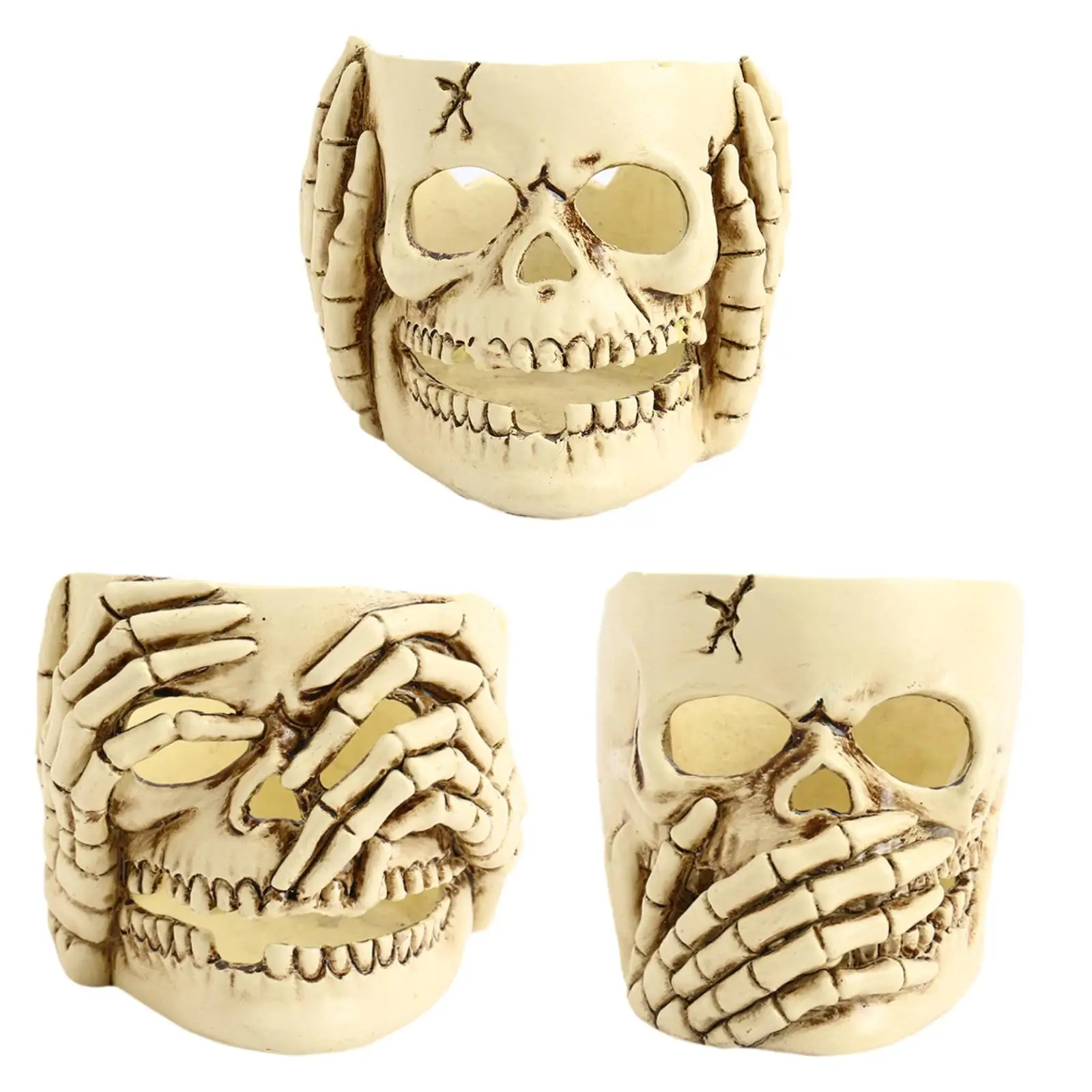 Хэллоуин подсвечник чайный светильник настольный центральный элемент вечерние