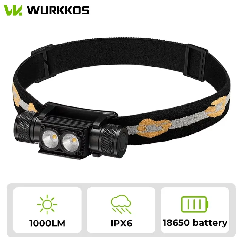 

Wurkkos H25L налобный фонарик 1000LM