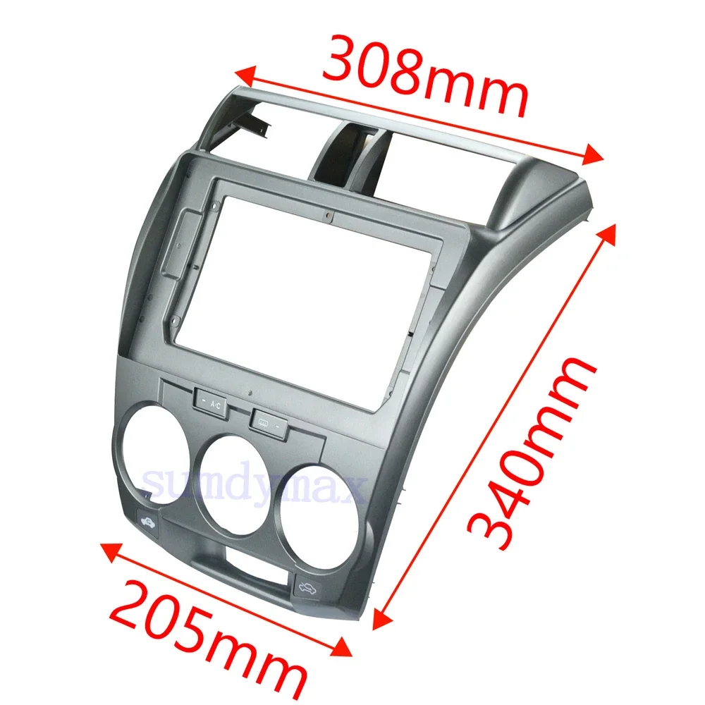 10 1-дюймовый большой экран 2 Din android автомобильный радиоприемник лицевая рамка для