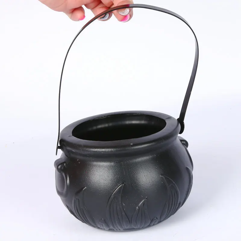 

Праздничные украшения на Хэллоуин, банка с тыквой, реквизит для фестиваля, детские игрушки для игр, сценическое шоу, черная банка, Аксессуары для платья