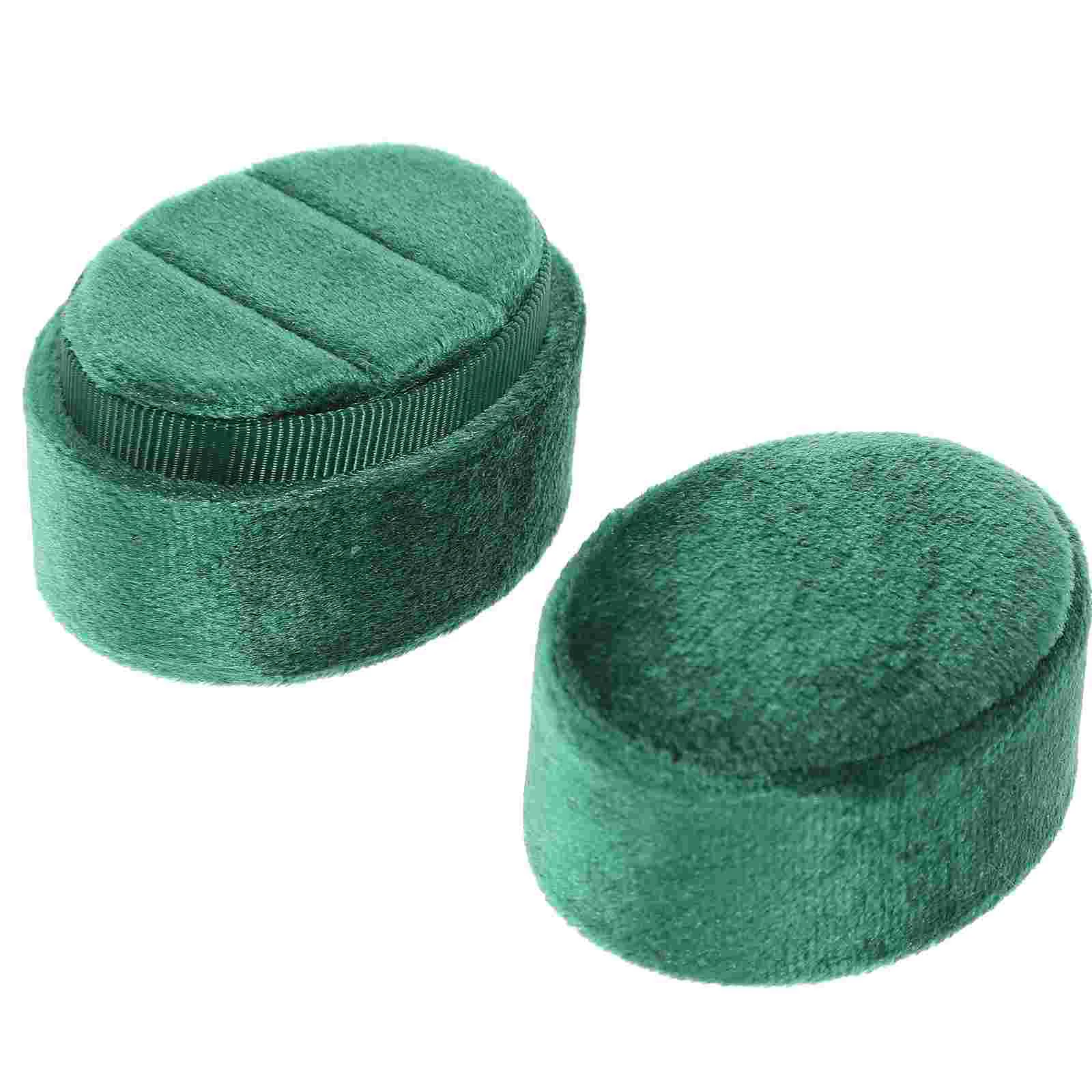 

Jewelry Organizer For Rings Wrapping Small Portable Holder Wedding Case Engagement