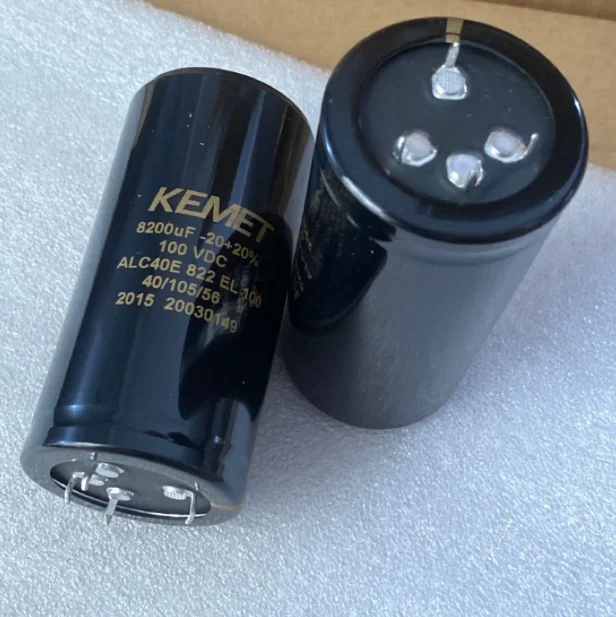 4pcslot Original KEMET BHC ALC40E 100V 8200UF 40X80mm A571H9822M100E audio aluminum electrolytic capacitor free shipping (art.: 3920cf175bc41) - 3920cf175bc41