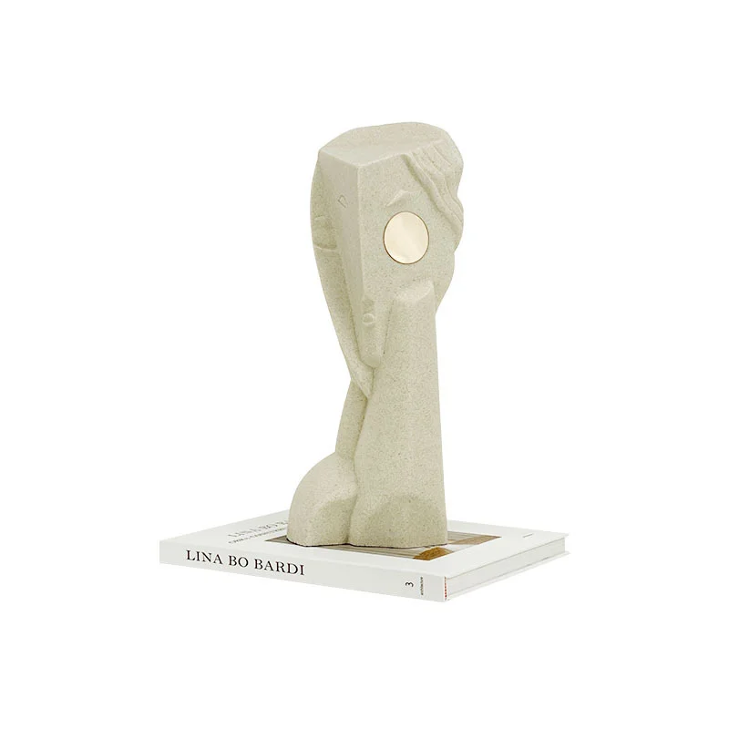 

Фигурка нордическая Минималистичная каучуковая абстрактная одноглазная женщина, креативная модель для гостиной, кабинета, украшение для дома