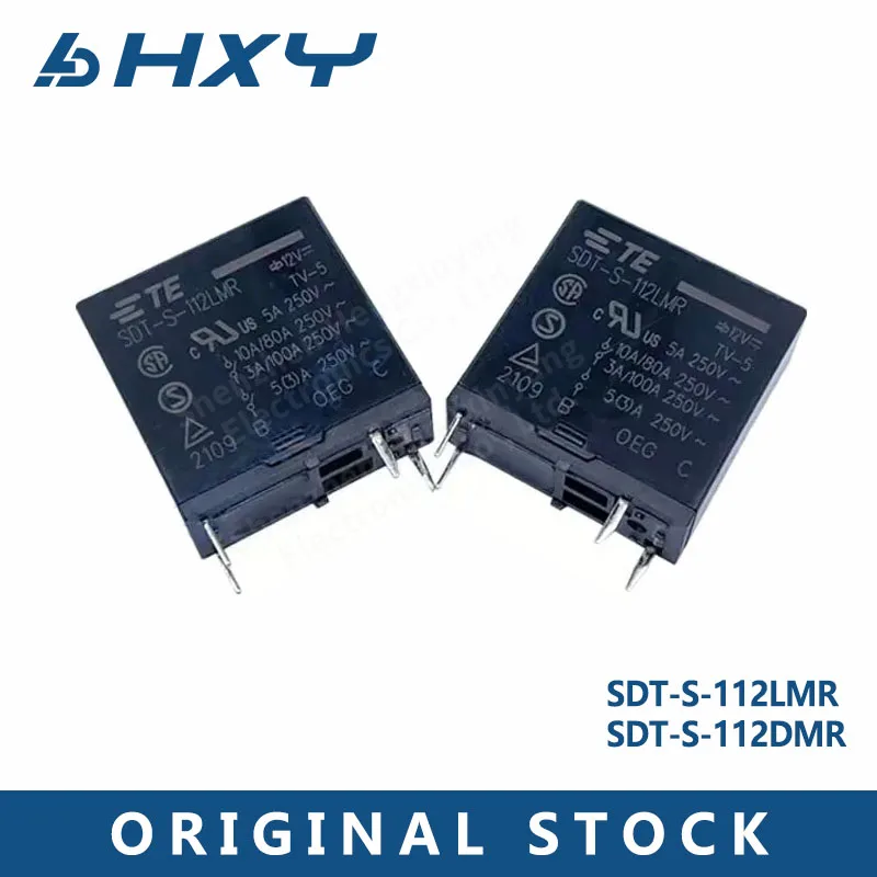 Фото 5PCS SDT-S-112LMR Реле 5V 12V DC 4Pin 5A SDT-S-112DMR SDT-SH-112DM SDT-SH-124DM SDT-SS-112DM 10A SDT-S-124DMR №1