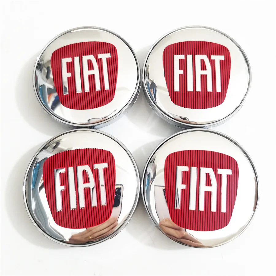 

Колпачки на ступицы колеса для Fiat 500, 4 шт., 60 мм, колпачки на ступицы колеса, пылезащитные колпачки на ступицы, эмблема для Punto Stilo Bravo Ducato Freemont ...