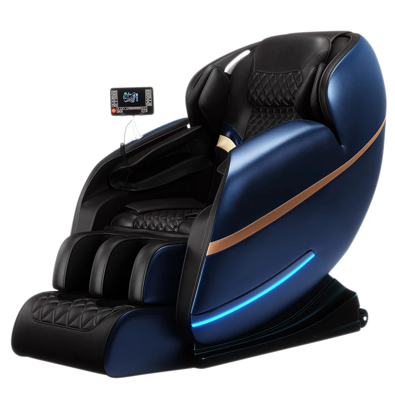 Luxury Zero Gravity Cabin Intelligent Full Body Electric Airbag Massage Chair Heating Bluetooth Music Massager LCD Control Sofa