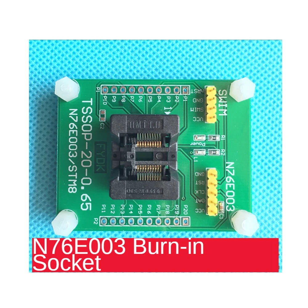 N76e003 Tssop20 выжигающая розетка Ms51fb9ae розетка/конфорка Nu-Link/программируемая |