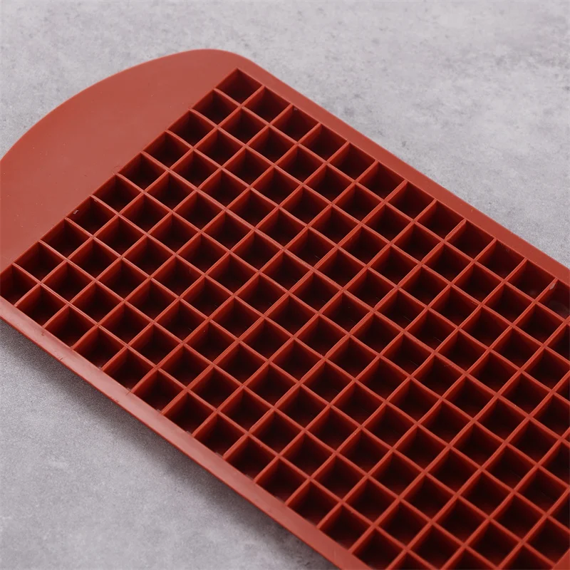 Форма для мини-кубиков льда 160 ячеек многоразовая силиконовая форма