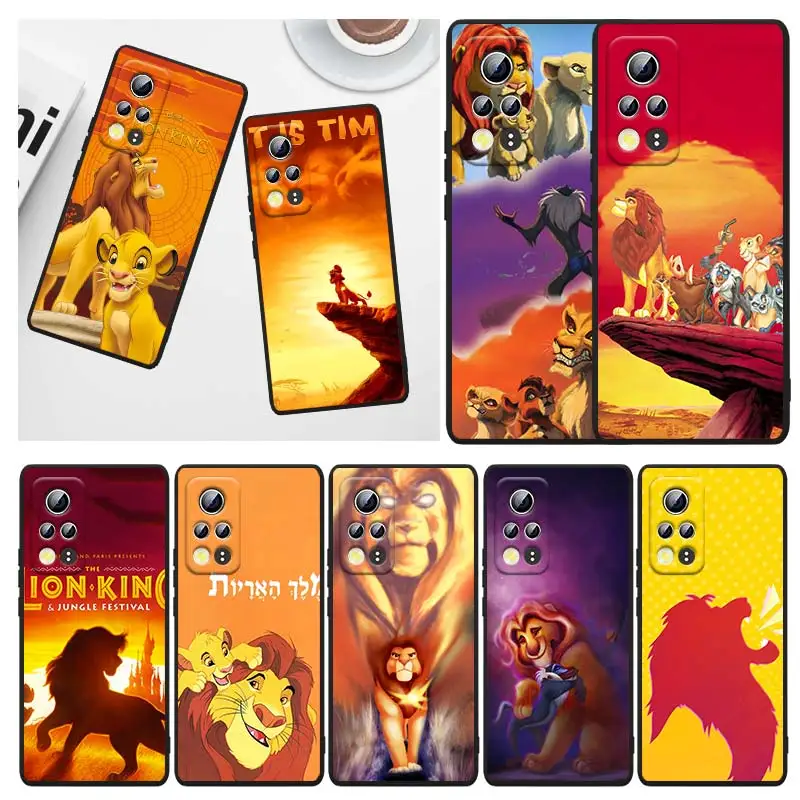 

The Lion King DisneyFor Honor 60 X30i Magic3 X20 50 SE Lite 30 30i View 20 20E Pro Plus Black TPU Funda Capa Phone Case